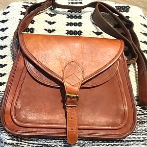 New Cuero handmade leather bag.